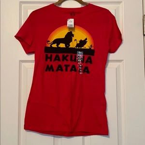 Disney Hakuna Matata Red T-Shirt